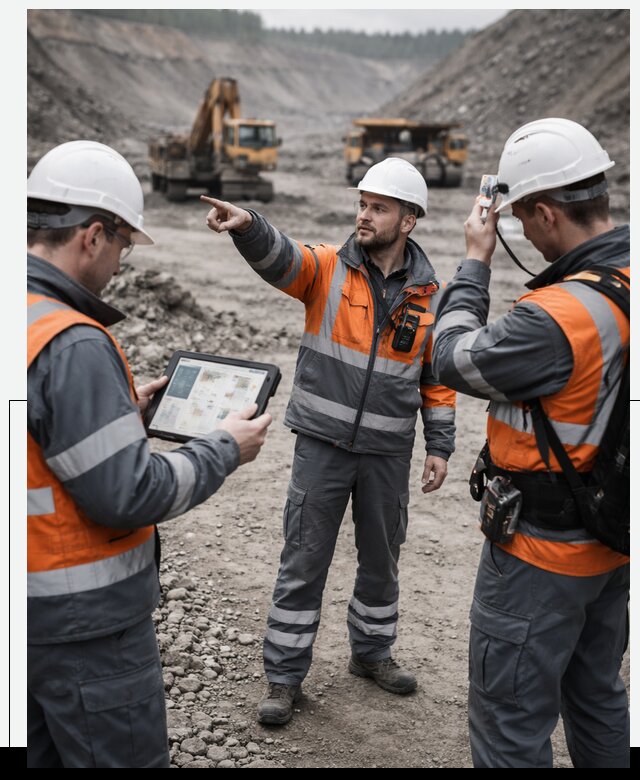 Система контроля персонала для горнодобывающей отрасли в Лиски