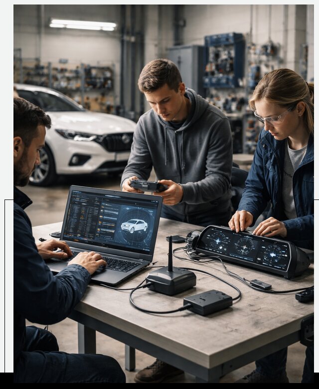 Разработка Connected Car и ПО для автопрома в Лиски