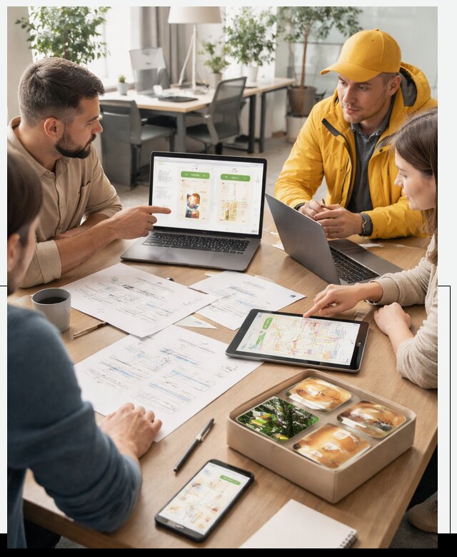 Разработка агрегатора доставки еды в Лиски от 16412 р., АвикейЛск