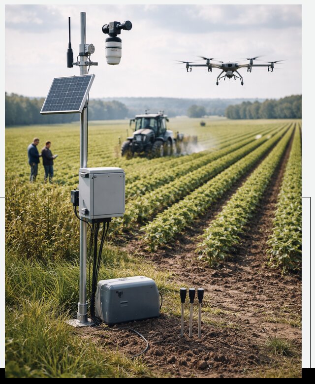 Разработка IoT мониторинга полей в Лиски от 9300 р. | АвикейЛск